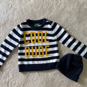 “Cool Dude “ Sweater and Hat